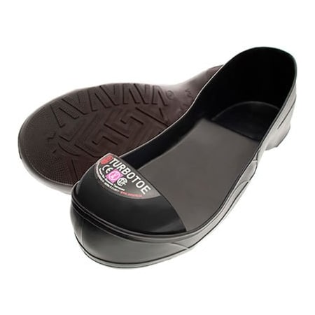 Impacto Impacto TURBOTOE Steel Toe Cap Overshoe 3XL 15-16, Flexible & Pliable PVC, Antislip Sole, Waterproof TTUXXXL